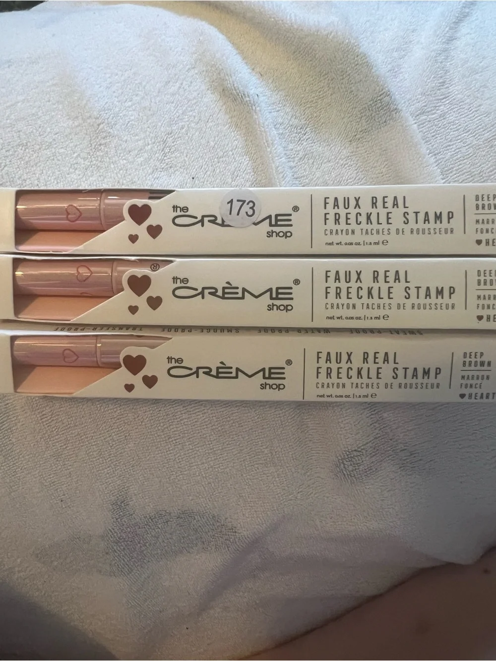 The Crème Shop Faux Real Freckle Stamp ONLY ONE